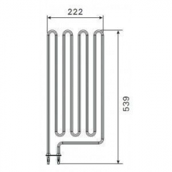 Grzałka ZCU-830 (3000W)