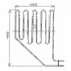 Grzałka SEPC-10 (2500W)