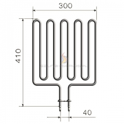 Grzałka ZSL-318 (3000W)