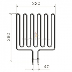 Grzałka ZSL-314 (2500W)