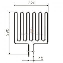 Grzałka ZSL-314 (2500W)