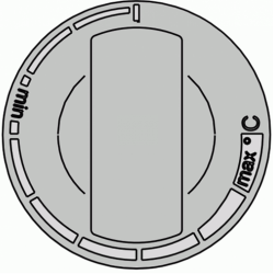 Pokrętło termostatu - ZST-115-BC