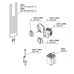 Piec do sauny Harvia Classic Quatro - QR90