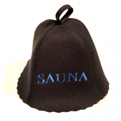 Czapka do sauny - grafit 3mm