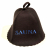 Czapka do sauny - grafit 3mm