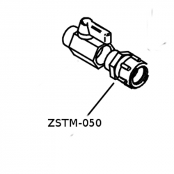 Łącznik rurowy 18 mm-G½" - ZSTM-050