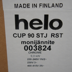 Piec do sauny Helo Cup 90 STJ RST - wbudowany sterownik