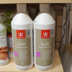 środek, do, czyszczenia, saun, sauny, tikkurila, supi, saunapesu, 1L