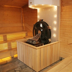 Watermill Sauna - młyn z kołem (bez pieca)